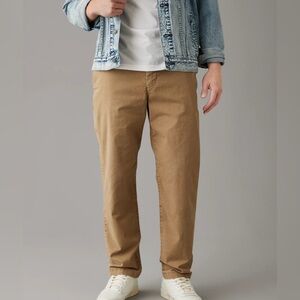 American eagle flex chino relaxed lived in khaki pant  straight 28x30